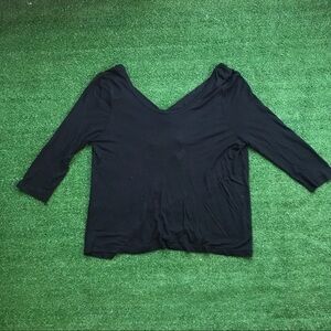 Jack Criss Cross Black Top
